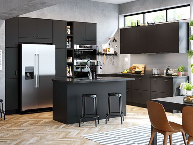 Black and Charcoal