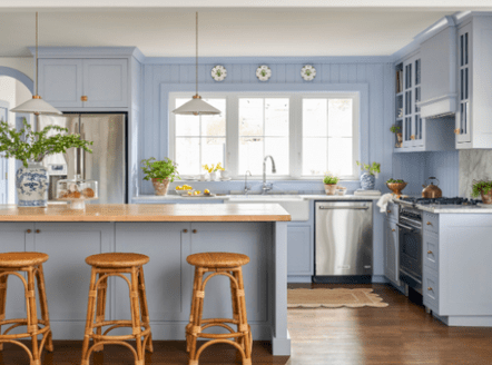 Light Colours on kitchen cabinets