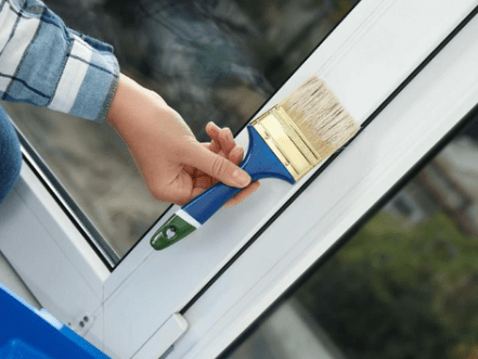 Painting Other UPVC Elements