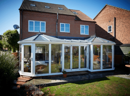 Painting a Conservatory