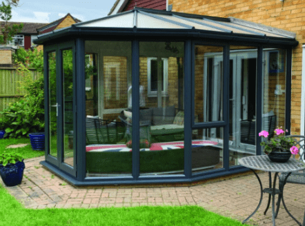 Spray Paint A Conservatory