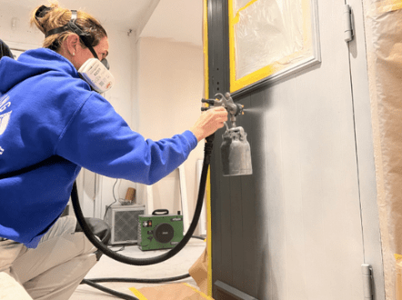 Spray painted UPVC surfaces require minimal maintenance 1