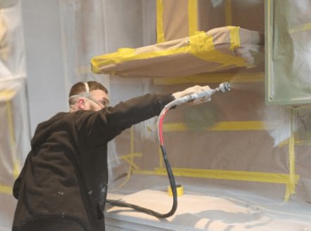 The Spraying Process