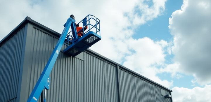 Cladding Spraying Services in North Walney