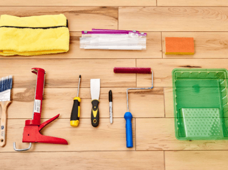 supplies needed for painting kitchen cabinets