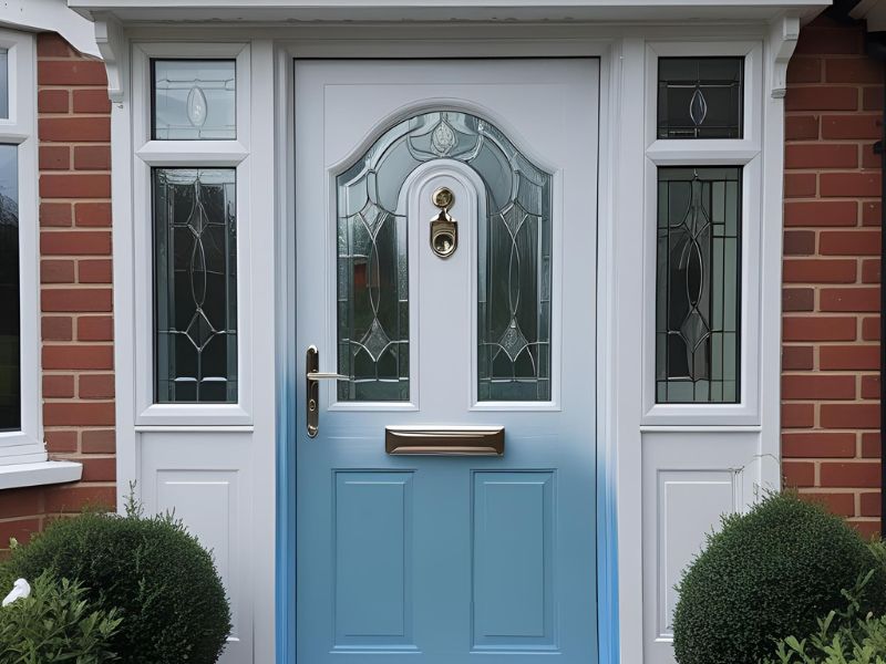 uPVC Door Spraing