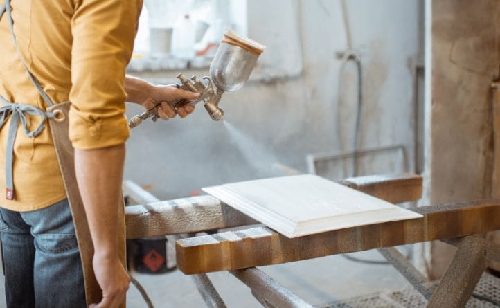 Furniture Spray Painting in Blackrod