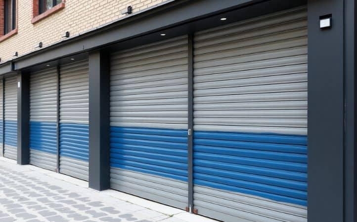 Roller Shutter Painting in Saughall